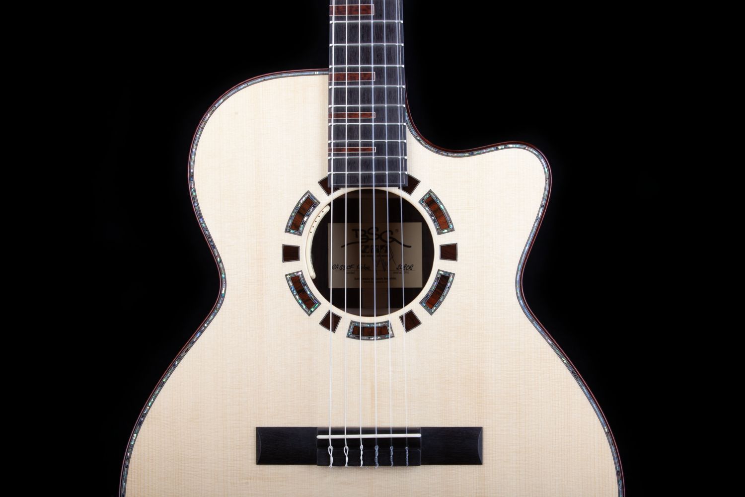 GA 33 CF  Nylon  Rio  Rosewood - BSG Custom Guitars